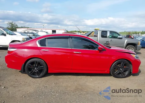 2017 Honda Accord Sport Se из США, поврежденный, VIN 1HGCR2F10HA111024